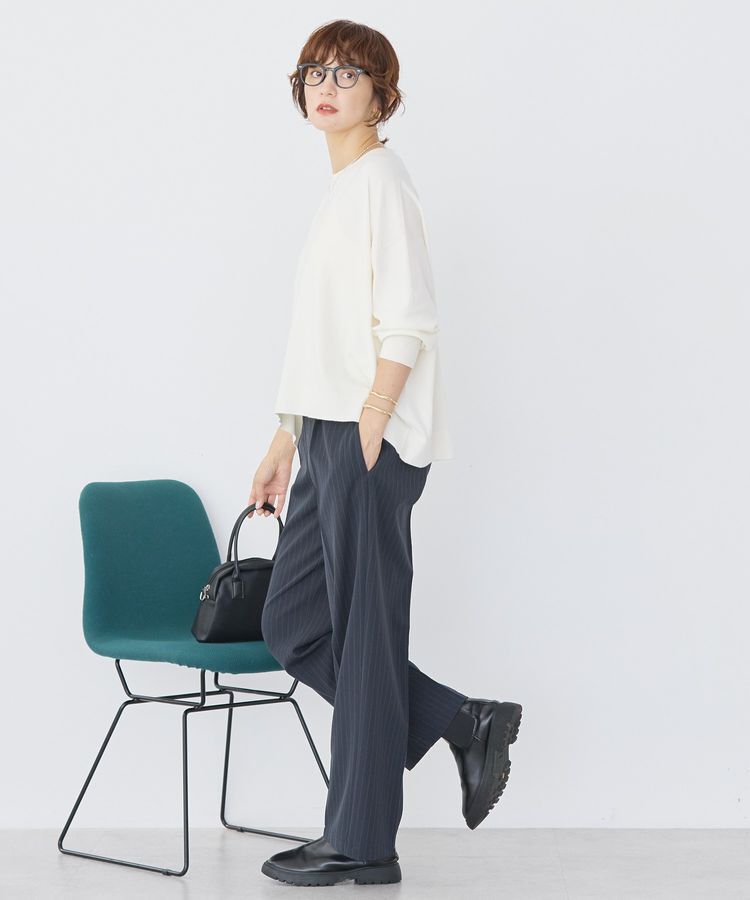 AMERICAN HOLIC「バイパチルーズニットプルオーバー＜静電気軽減＞」|ニット・セーター|