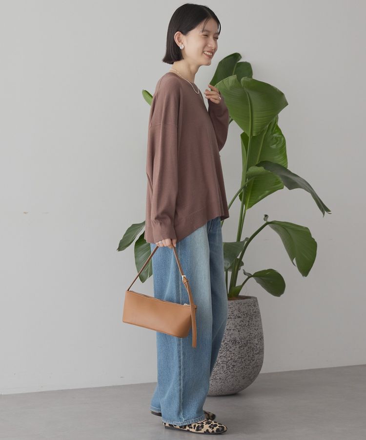 AMERICAN HOLIC「バイパチルーズニットプルオーバー＜静電気軽減＞」|ニット・セーター|