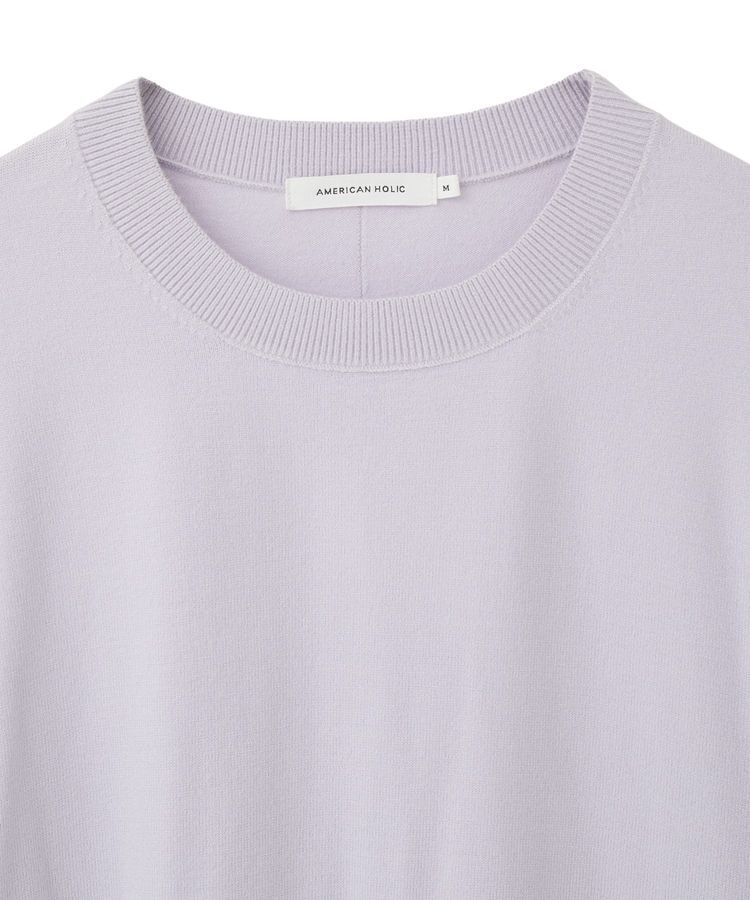 AMERICAN HOLIC「バイパチルーズニットプルオーバー＜静電気軽減＞」|ニット・セーター|
