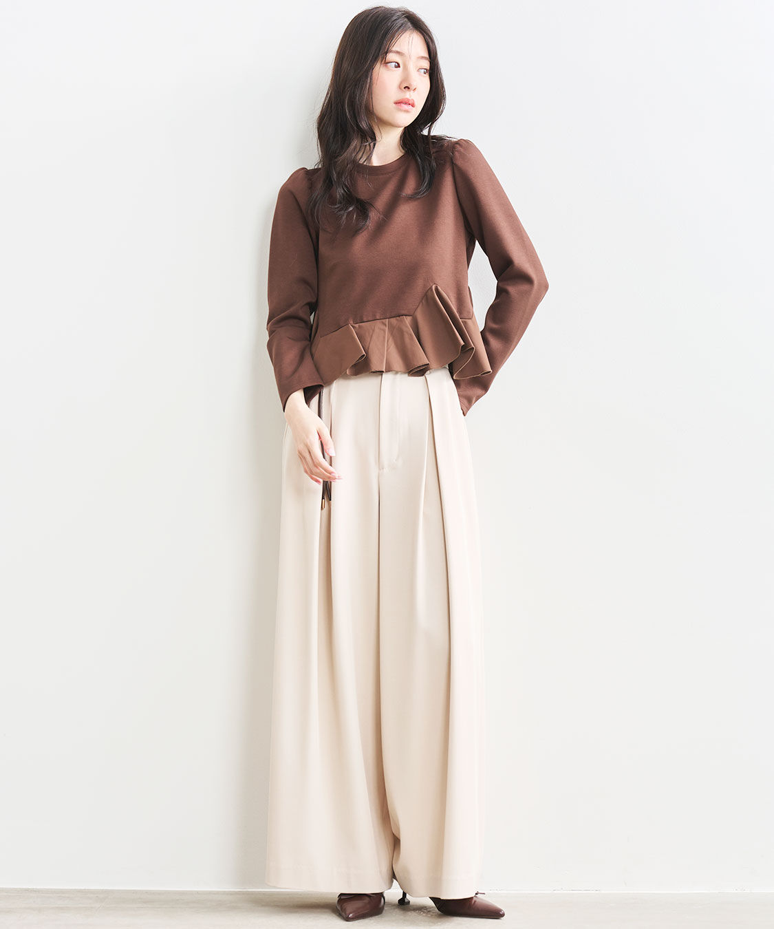 アシメペプラムブラウス（COCO DEAL）｜ルミネのファッション通販