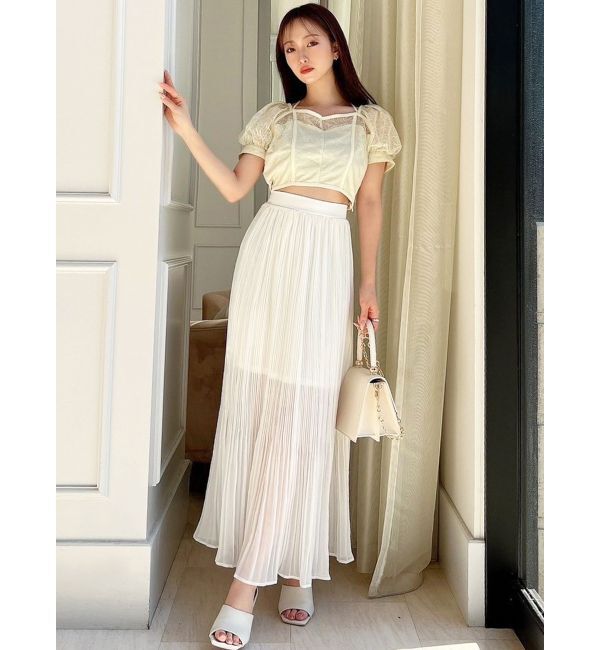 シアープリーツロングスカート（RESEXXY）｜ルミネのファッション通販