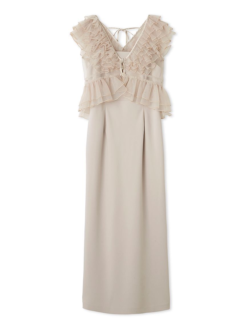 Sustainableペプラムチュールドレス（SNIDEL）｜ルミネのファッション