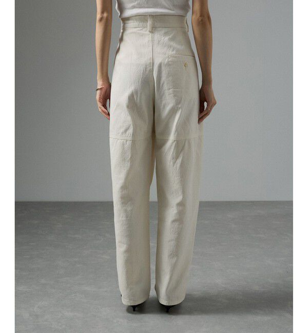 SALON adam et rope'「近江晒ツイルカービーパンツ」|チノ|