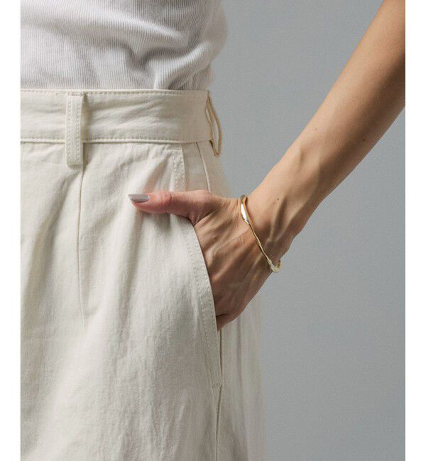 SALON adam et rope'「近江晒ツイルカービーパンツ」|チノ|