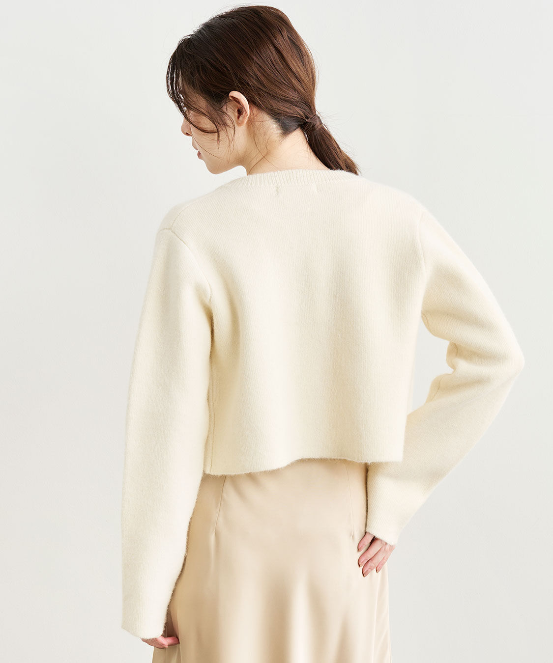 ラクーン混ダブルフェイスニットカーディガン（COCO DEAL）｜ルミネの