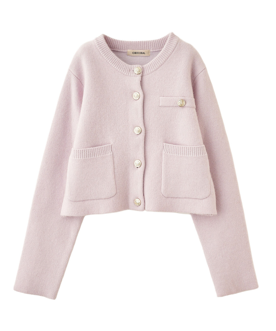 ラクーン混ダブルフェイスニットカーディガン（COCO DEAL）｜ルミネの