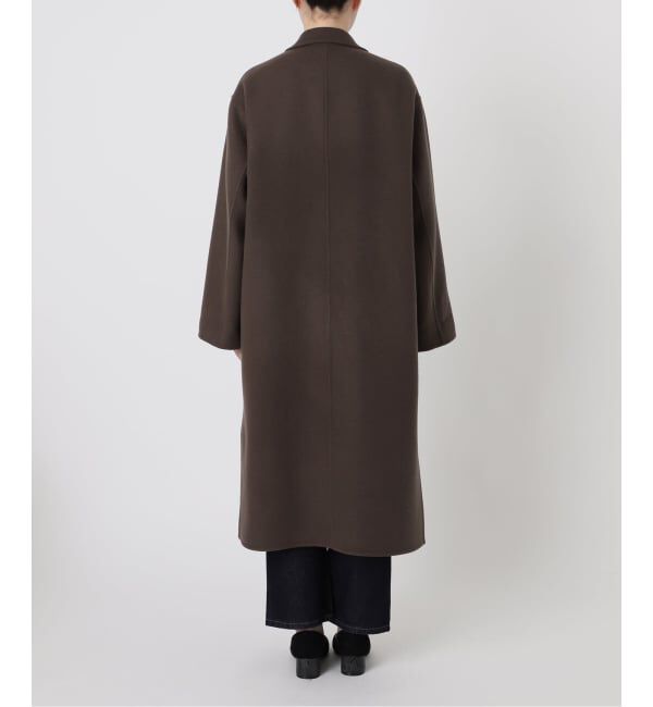 WEB限定/追加2予約》souple woolダブルフェイスチェスターコート