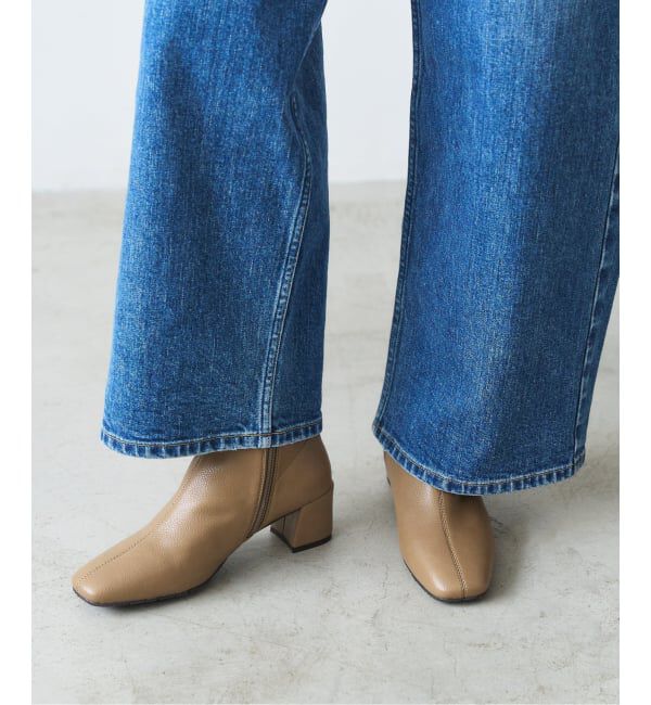 追加》5cmスクエアフィットショートブーツ｜ルミネのファッション通販