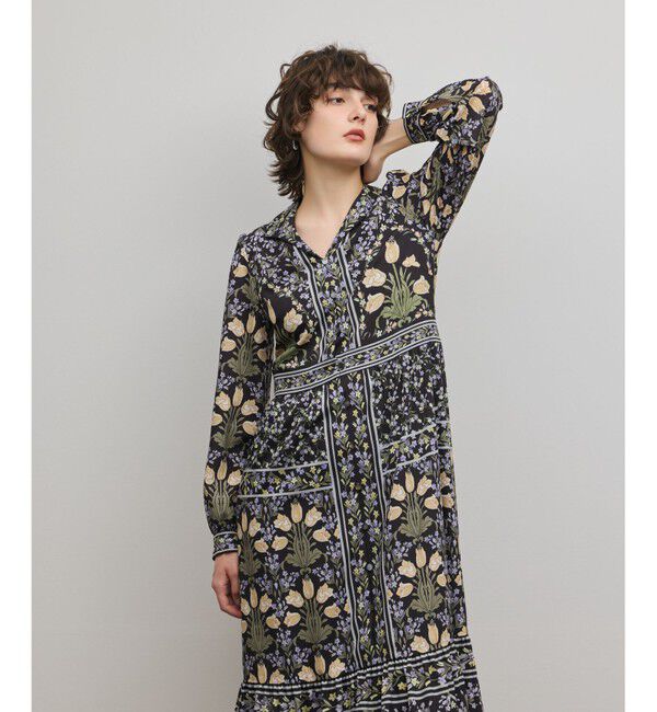 フラワーパターンプリントワンピース（GRACE CONTINENTAL）｜ルミネの