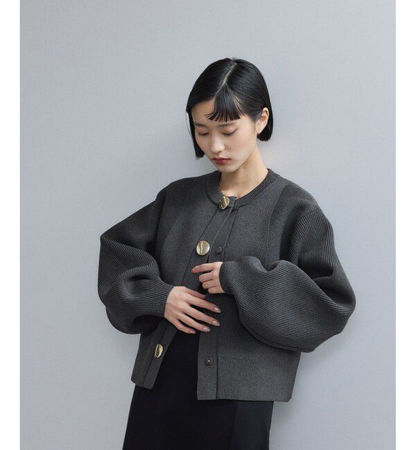 WEB限定】・【サステナブル】セレクトネックウェーブボタン