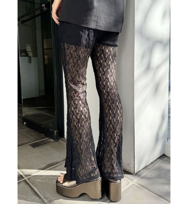 MURUA「レースフレアパンツ」|その他|