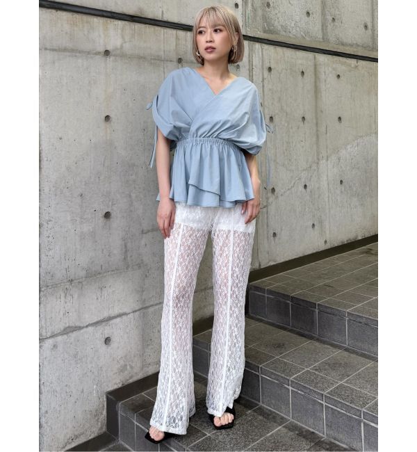 MURUA「レースフレアパンツ」|その他|