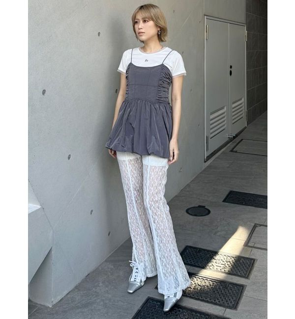 MURUA「レースフレアパンツ」|その他|