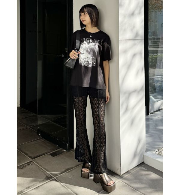 MURUA「レースフレアパンツ」|その他|