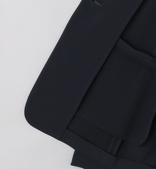 UNITED ARROWS「FEEL CLEAN Vノーカラー ジャケット」|ノーカラージャケット|