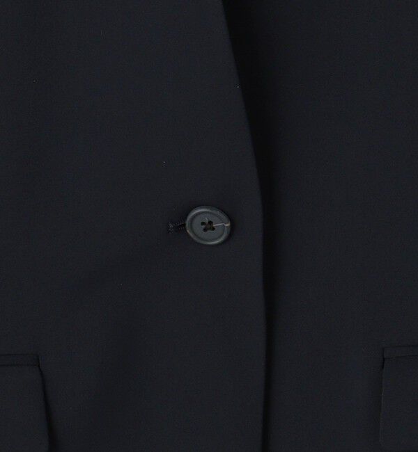 UNITED ARROWS「FEEL CLEAN Vノーカラー ジャケット」|ノーカラージャケット|