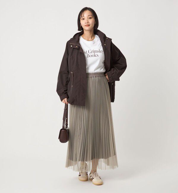 size SHORT/TALLあり］2WAY チュール プリーツ スカート（UNITED