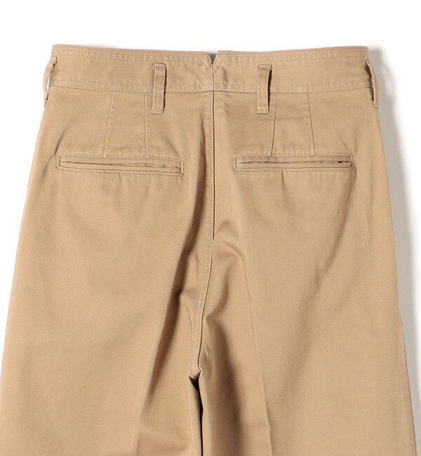 SHIPS for women「* 〈手洗い可能〉2タック ワイド チノパンツ ◇」|チノ|
