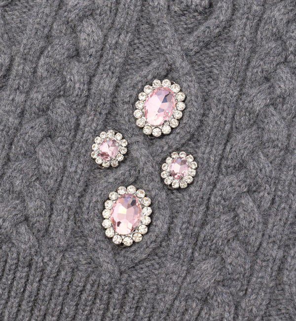 TOMORROWLAND GOODS「Rabanne ACCESSOIRES TEX ケーブルニットマフラー」|マフラー|