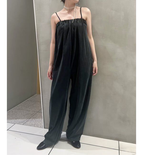 IENA LA BOUCLE「IENA LA BOUCLE キュプラベアオールインワン」|オールインワン|