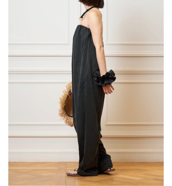 IENA LA BOUCLE「IENA LA BOUCLE キュプラベアオールインワン」|オールインワン|