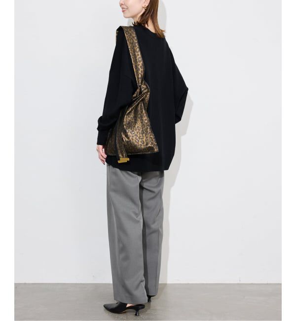 SLOBE IENA「パウダーツイルイージーテーパードパンツ」|その他|