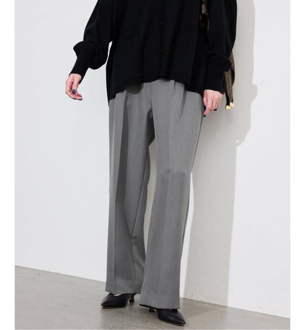 SLOBE IENA「パウダーツイルイージーテーパードパンツ」|その他|