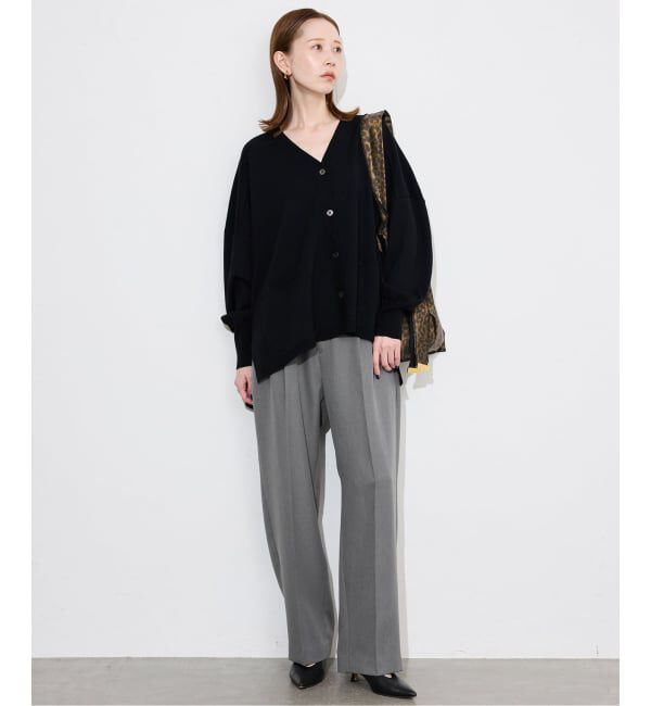 SLOBE IENA「パウダーツイルイージーテーパードパンツ」|その他|