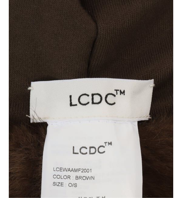 PULP「【Geek Office / ギークオフィス】LCDC TM / FUR HOODED MUFFLER」|マフラー|