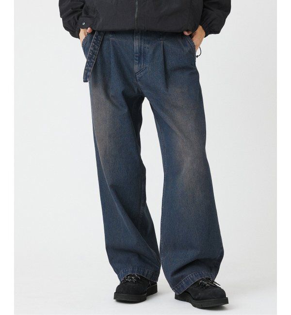 JOURNAL STANDARD relume「PROCESSING ベルテッド&rdquo;ROOMY&rdquo; デニムスラックス」|デニム|