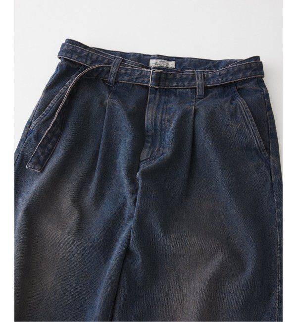 JOURNAL STANDARD relume「PROCESSING ベルテッド&rdquo;ROOMY&rdquo; デニムスラックス」|デニム|
