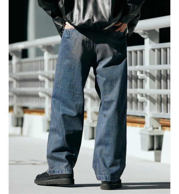 JOURNAL STANDARD relume「PROCESSING ベルテッド&rdquo;ROOMY&rdquo; デニムスラックス」|デニム|