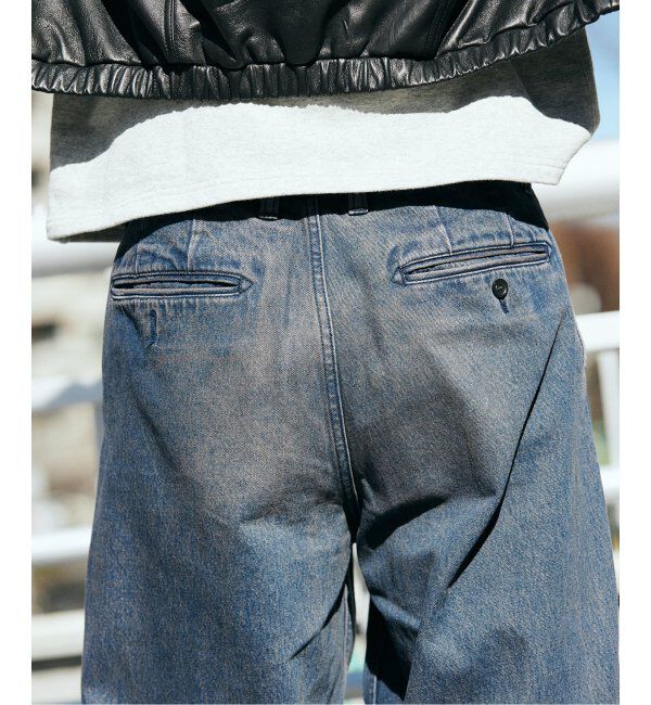 JOURNAL STANDARD relume「PROCESSING ベルテッド&rdquo;ROOMY&rdquo; デニムスラックス」|デニム|
