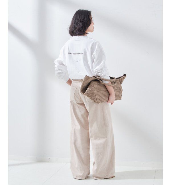 journal standard L'essage「POETMEETSDUBWISE THINK OVER ロングスリーブTシャツ」|Tシャツ・カットソー|