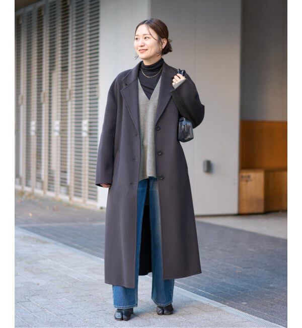 JOURNAL STANDARD「MUSIC DEEP V ルーズプルオーバー」|ニット・セーター|