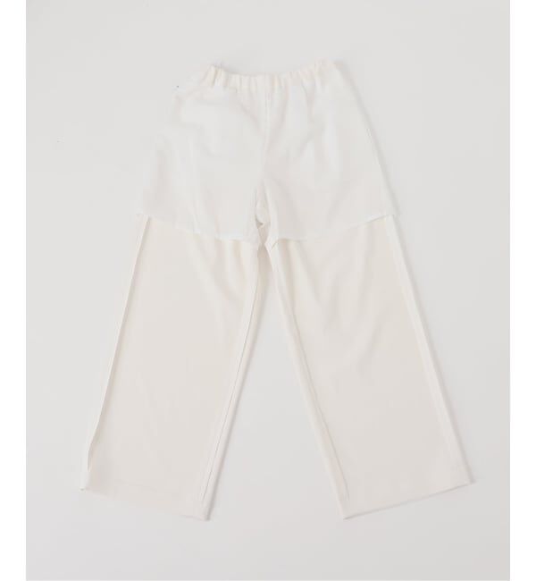FRAMeWORK「≪追加≫ 手洗い可 / ポリエステルツイルリラックスパンツ 3」|その他|