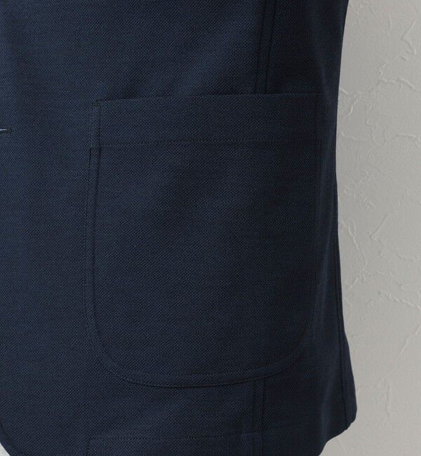 NOLLEY'S goodman「《セットアップ対応》Primeflex 吸水速乾 メランジ カノコ ストレッチイージーJK 25SS」|テーラードジャケット|