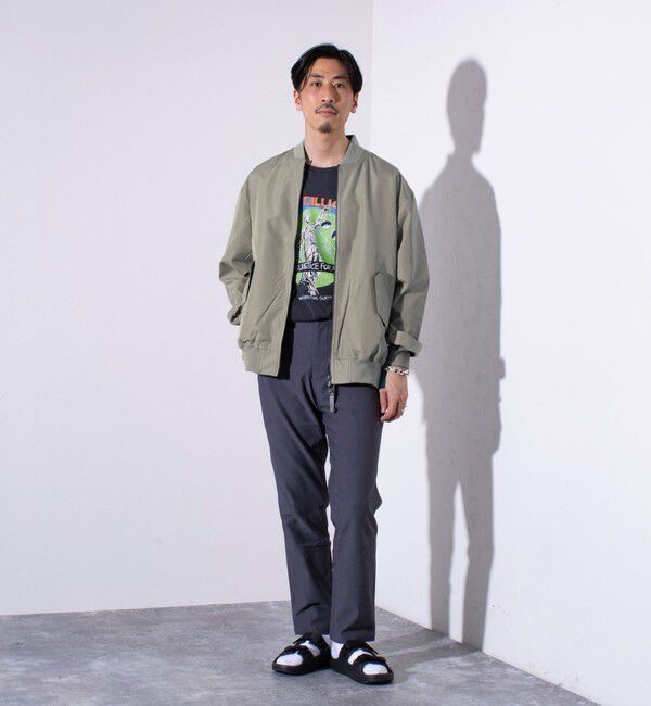 GLOSTER「【TAION/タイオン】ミリタリーRipstop  リバーシブル MA-1」|ブルゾン・スタジャン|