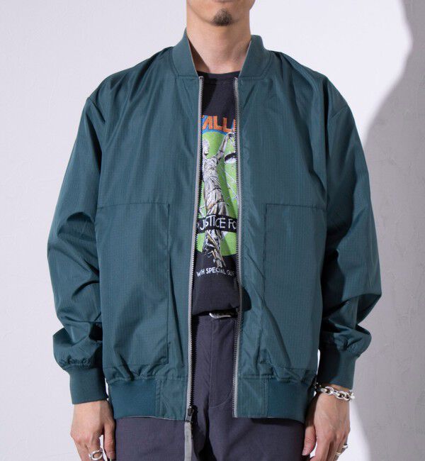 GLOSTER「【TAION/タイオン】ミリタリーRipstop  リバーシブル MA-1」|ブルゾン・スタジャン|