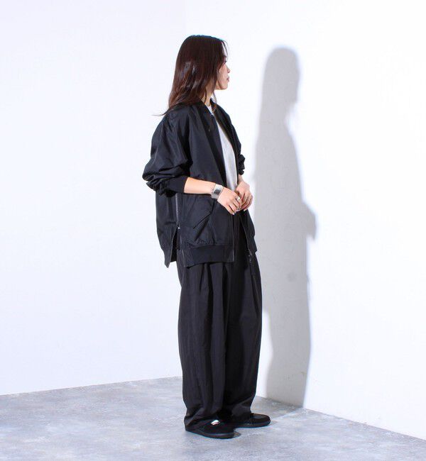 GLOSTER「【TAION/タイオン】ミリタリーRipstop  リバーシブル MA-1」|ブルゾン・スタジャン|