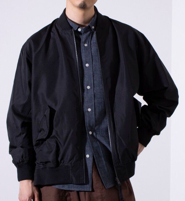 GLOSTER「【TAION/タイオン】ミリタリーRipstop  リバーシブル MA-1」|ブルゾン・スタジャン|