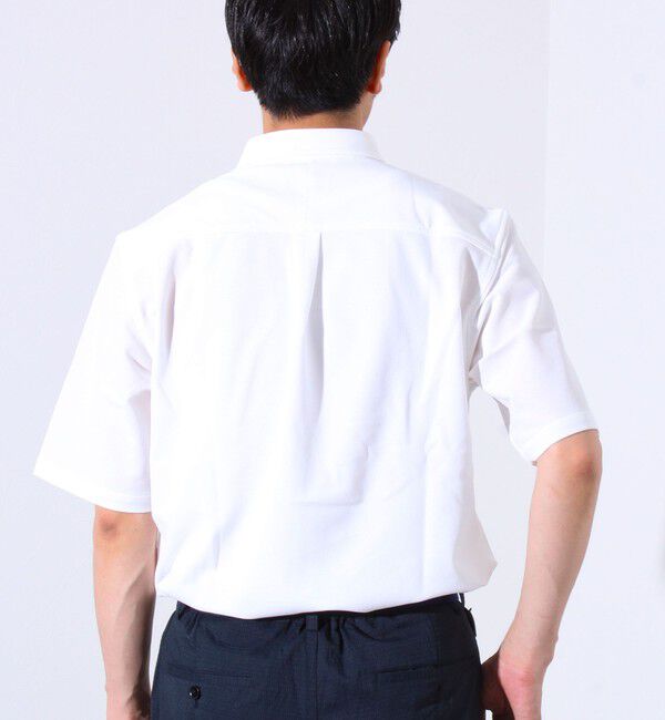 GLOSTER「&rdquo;速乾性・ストレッチ性・抗ピリング性・耐洗濯性&rdquo; PERFECTEX ハイツイストパラシュートシャツ」|シャツ・ブラウス|