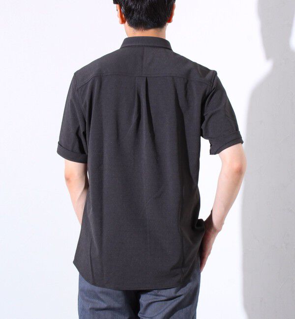 GLOSTER「&rdquo;速乾性・ストレッチ性・抗ピリング性・耐洗濯性&rdquo; PERFECTEX ハイツイストパラシュートシャツ」|シャツ・ブラウス|