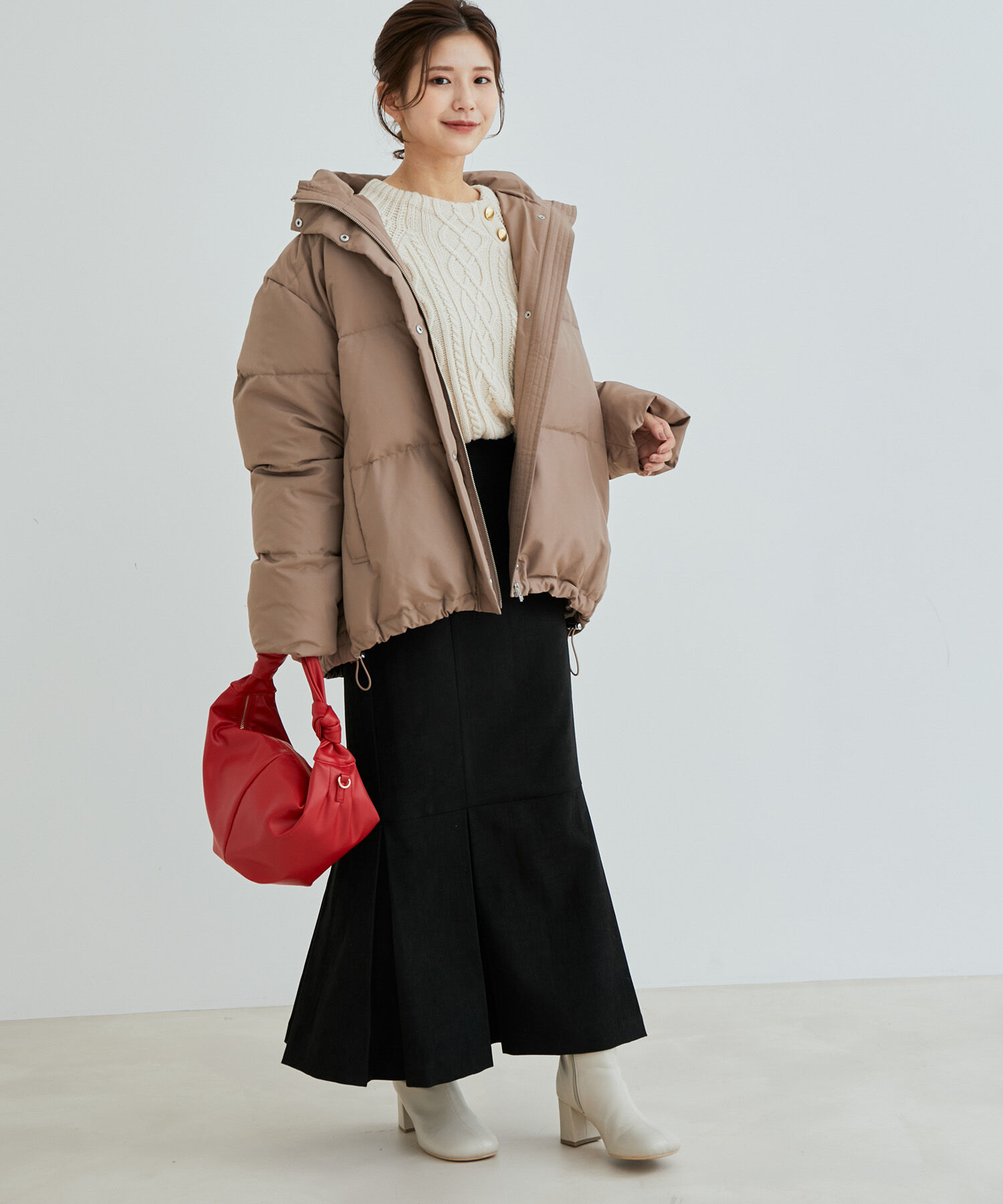 VIS「チェックアソートマーメイドスカート」|スカート|