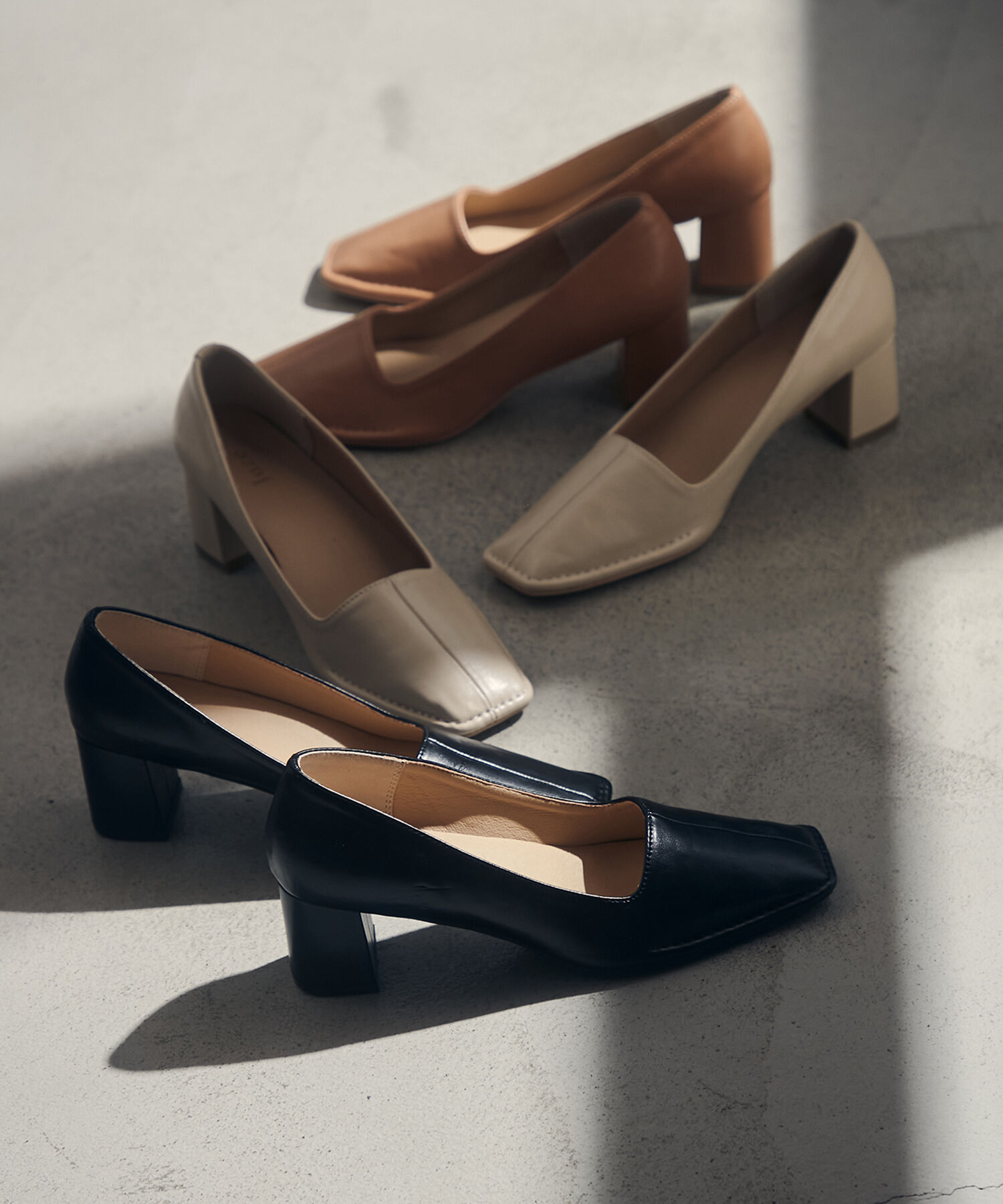 Juze「アウトステッチヒールパンプス」|パンプス|