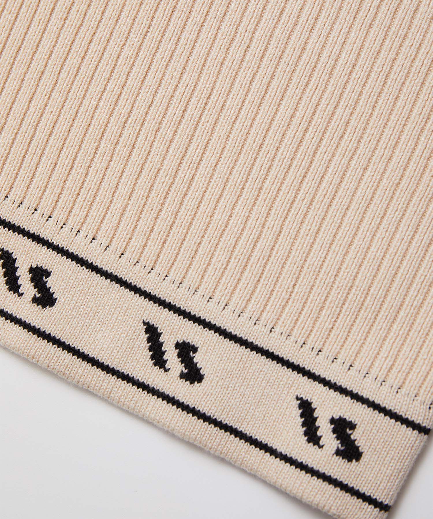 VIS「【洗える】裾ロゴ短丈タンクトップ」|タンクトップ|