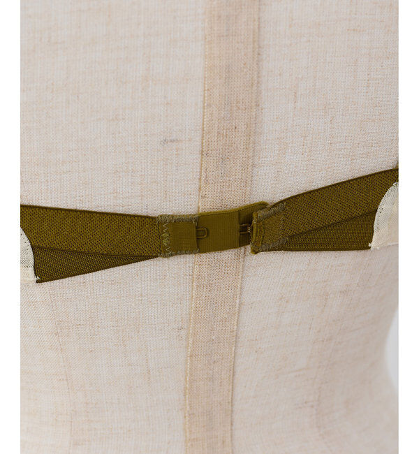  「【OVERNEATH】Bra065 スムース&times;ネット」|インナー|