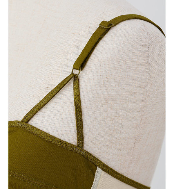  「【OVERNEATH】Bra065 スムース&times;ネット」|インナー|