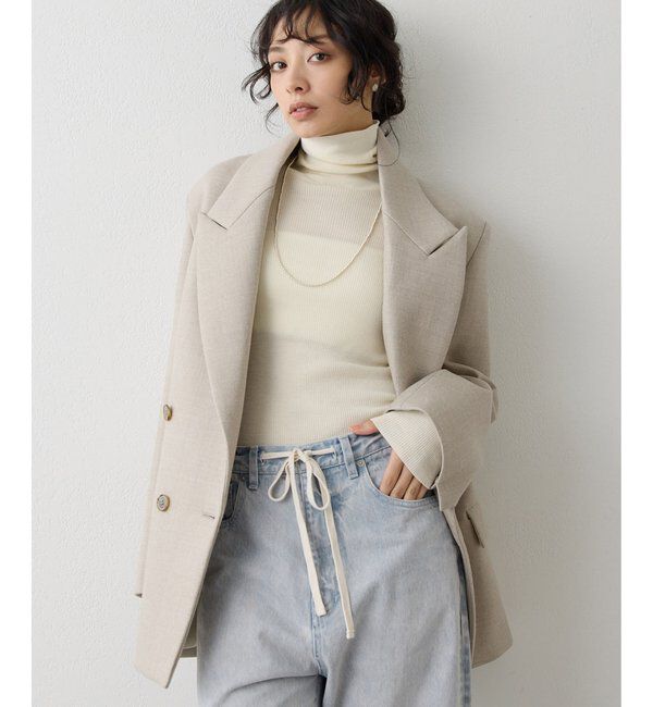  「ボンディングオーバージャケット」|テーラードジャケット|