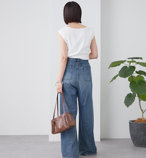  「オフショルフレンチTシャツ」|Tシャツ・カットソー|